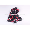 Factory New Design Fashionable Luxury Thick Winter Silk Muffler